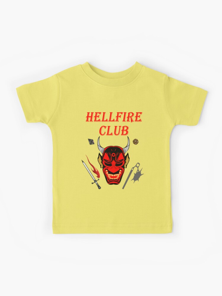 Eddie Munson Hellfire Club Kids T-Shirt for Sale by krypton4shirt