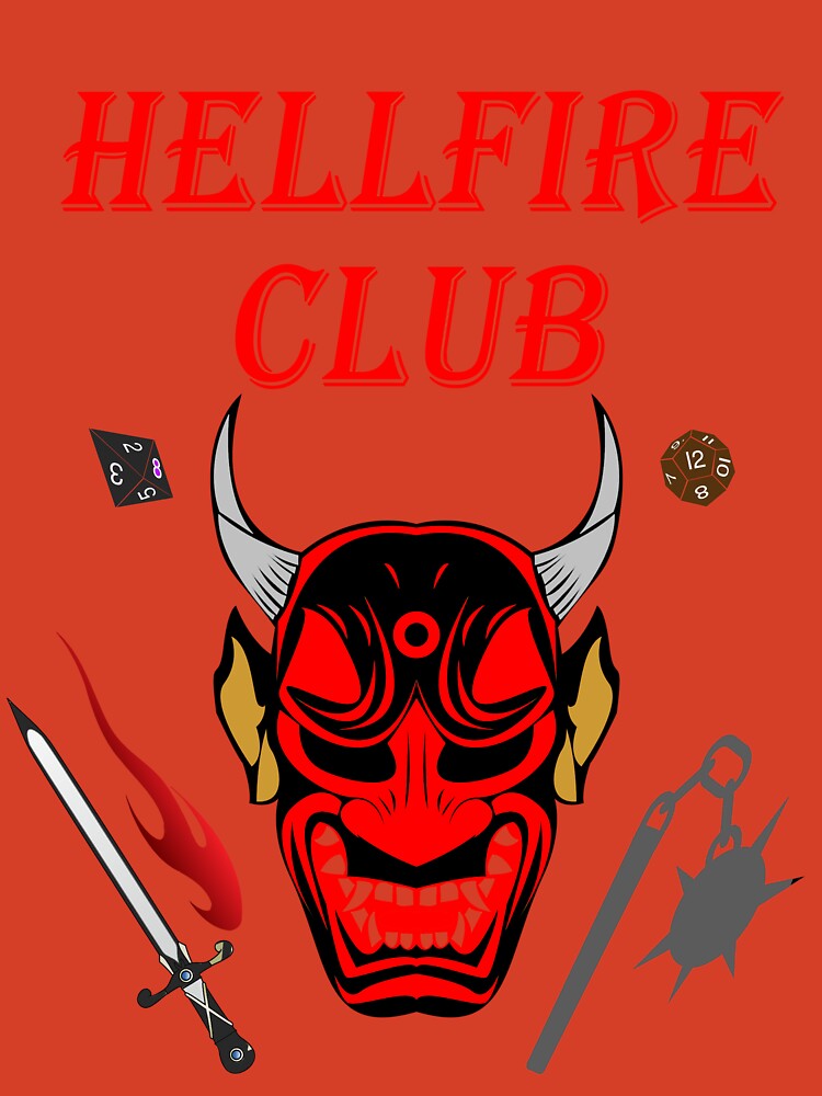 Eddie Munson Hellfire Club Kids T-Shirt for Sale by krypton4shirt