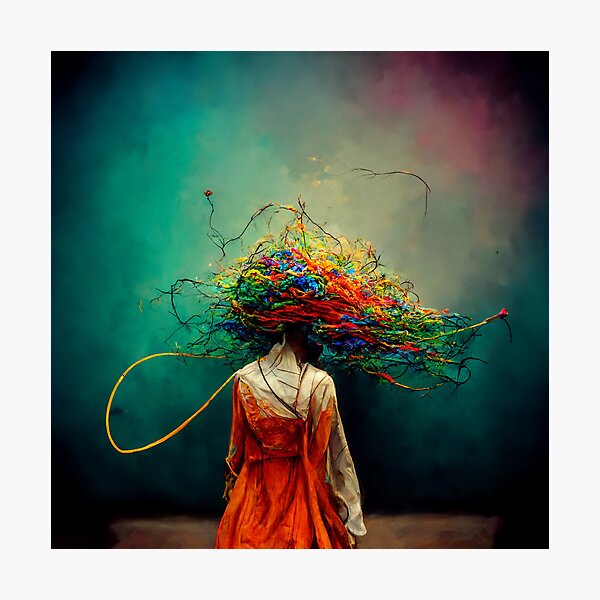 Item preview, Tangled In Our Thoughts designed and sold by Stephanie Hogg.
