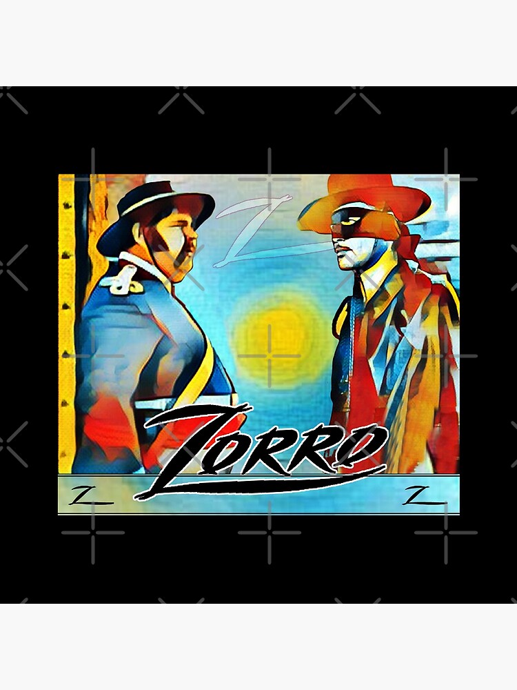 Zorro and Sergeant Garcia by Astralia