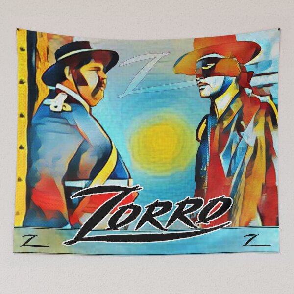 Item preview, Zorro and Sergeant Garcia designed and sold by Astralia.