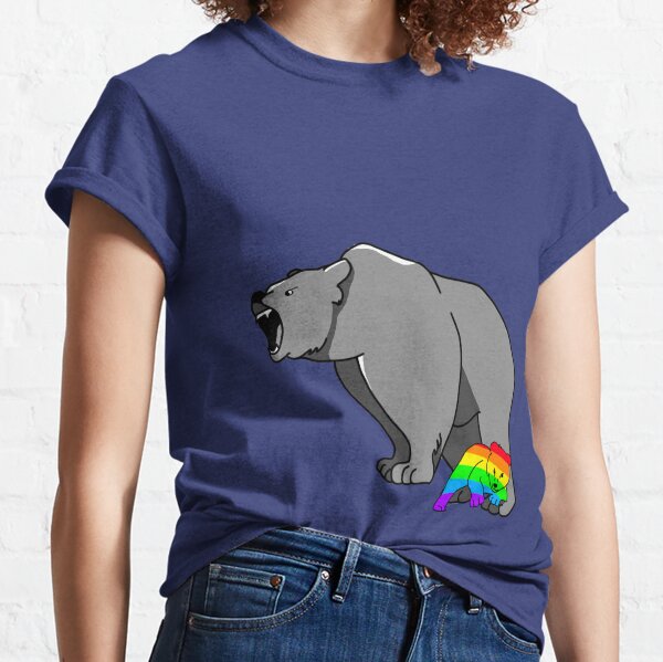 LGBT Shirt Mama Bear With Rainbow Cubs LGBT Gift - Personalized Gifts:  Family, Sports, Occasions, Trending