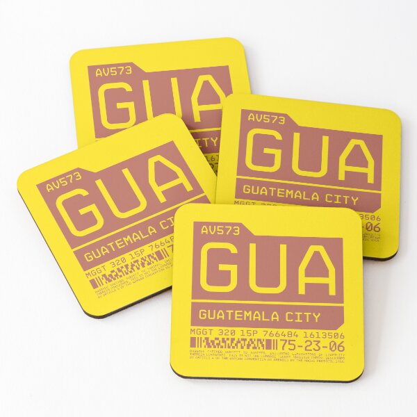 Item preview, Luggage Tag C - GUA Guatemala City Guatemala designed and sold by VoodooCircus.