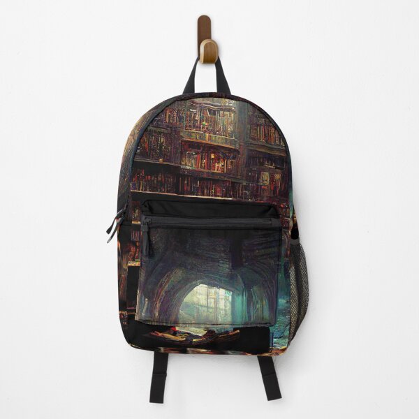 Item preview, Library at the end of time designed and sold by Gorilla-Prints.