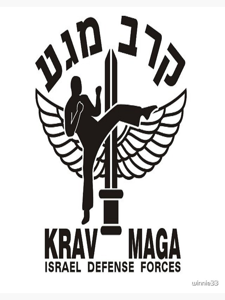 "Krav Maga Military Self Defence Combat" Sticker for Sale by winnie33