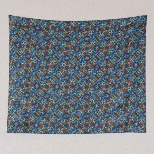 Item preview, Forged By The Sea Ocean Tessellation Art 112 designed and sold by Shape-And-Color.