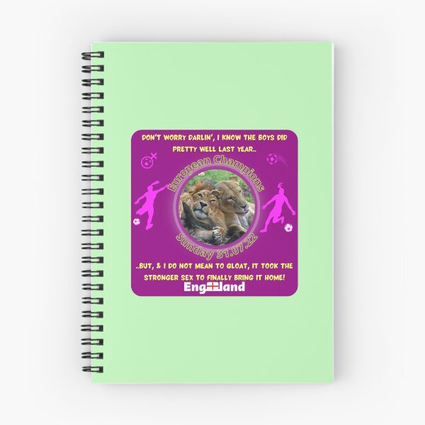 Item preview, Lionesses Win Euros Funny Design 1 designed and sold by CoyoteGifts.