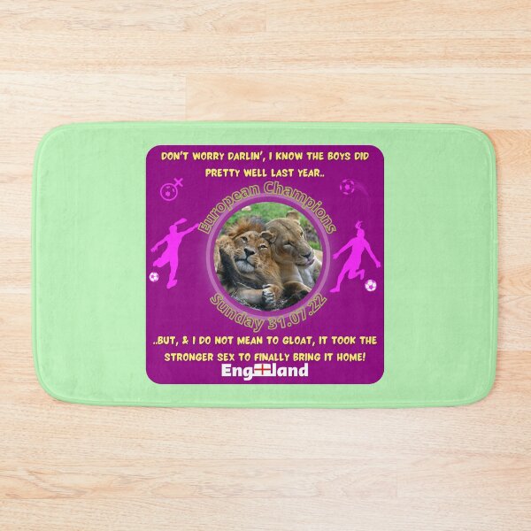 Item preview, Lionesses Win Euros Funny Design 1 designed and sold by CoyoteGifts.