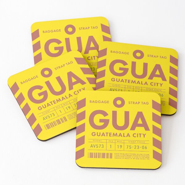 Item preview, Luggage Tag D - GUA Guatemala City Guatemala designed and sold by VoodooCircus.