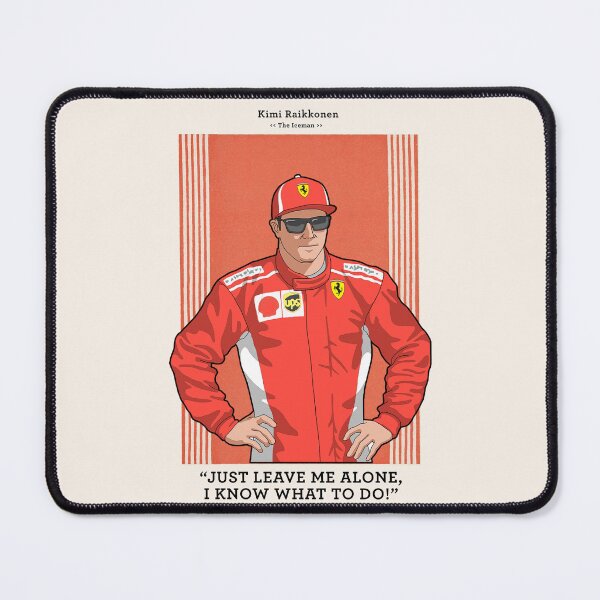 Item preview, Raikkonen just leave me alone I know what to do poster designed and sold by dungmai.
