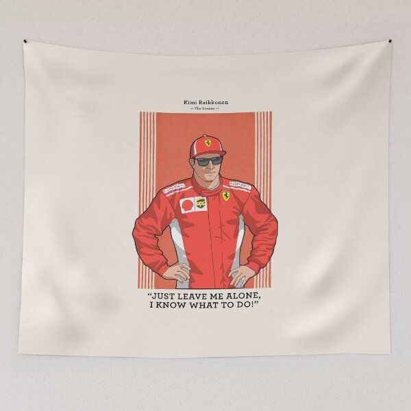 Item preview, Raikkonen just leave me alone I know what to do poster designed and sold by dungmai.