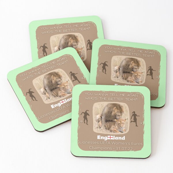 Item preview, Lionesses Win Euros Funny Design 2 designed and sold by CoyoteGifts.