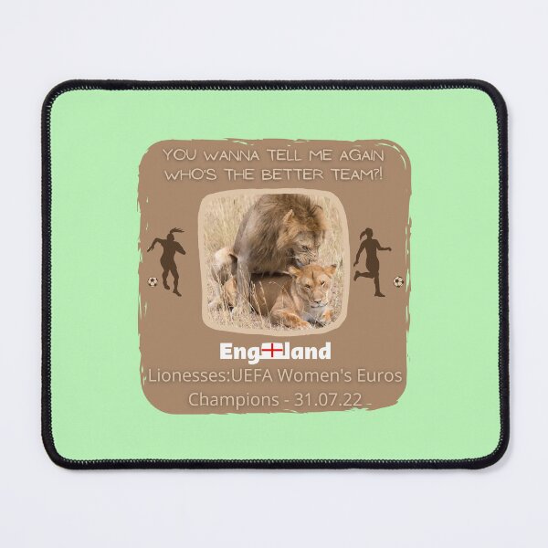 Item preview, Lionesses Win Euros Funny Design 2 designed and sold by CoyoteGifts.