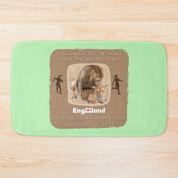Item preview, Lionesses Win Euros Funny Design 2 designed and sold by CoyoteGifts.