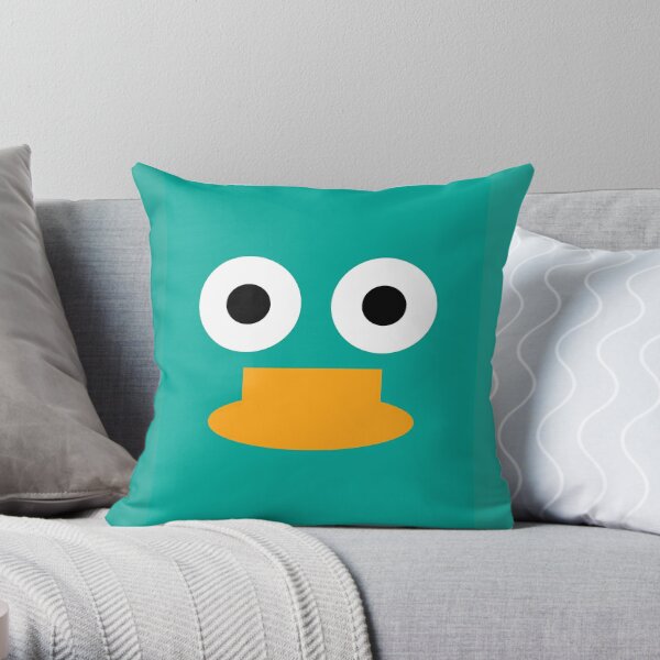 perry the platypus pillow