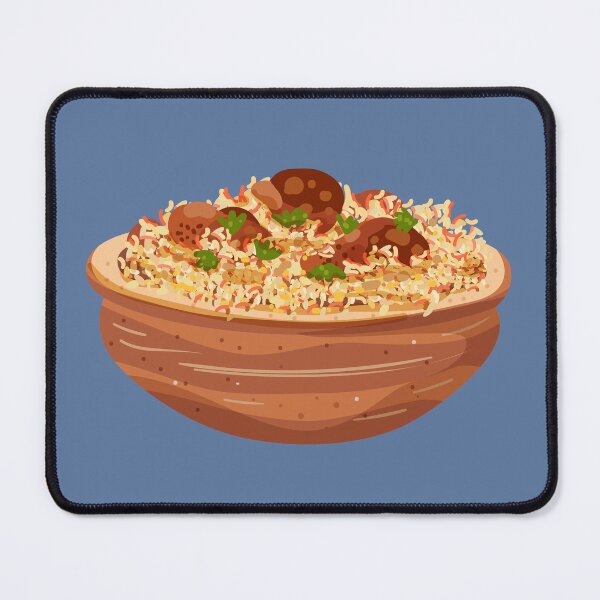 Item preview, Pot of Chicken Biryani Rice designed and sold by Alicia Chee.