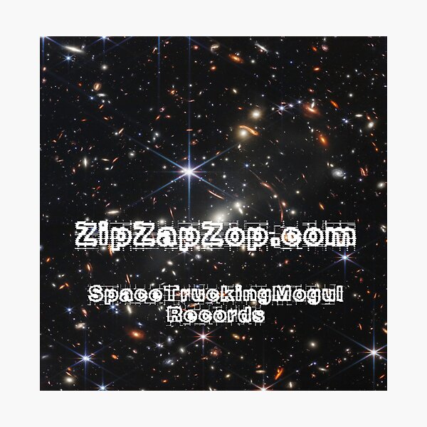 ZipZapZop.com + Space Telescope Image Photographic Print