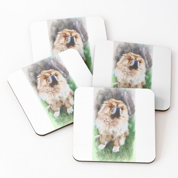 Item preview, Chow chow  beautiful lion dog designed and sold by MariDaniArt.