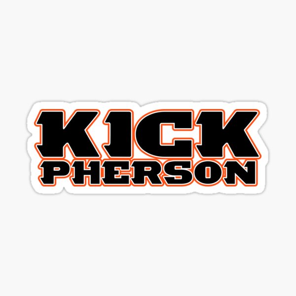 em the goat of kicker - Evan Mcpherson Kicker - Sticker