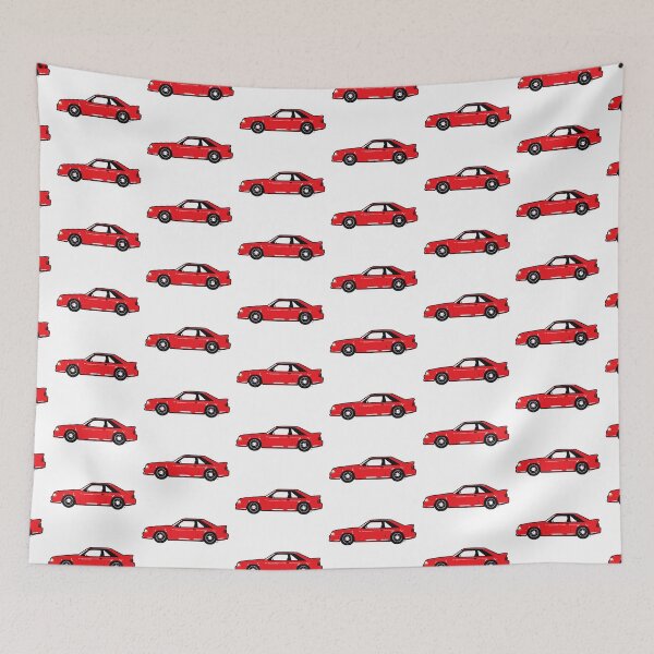 Item preview, Red 80s FM  designed and sold by MandyCarsArts.