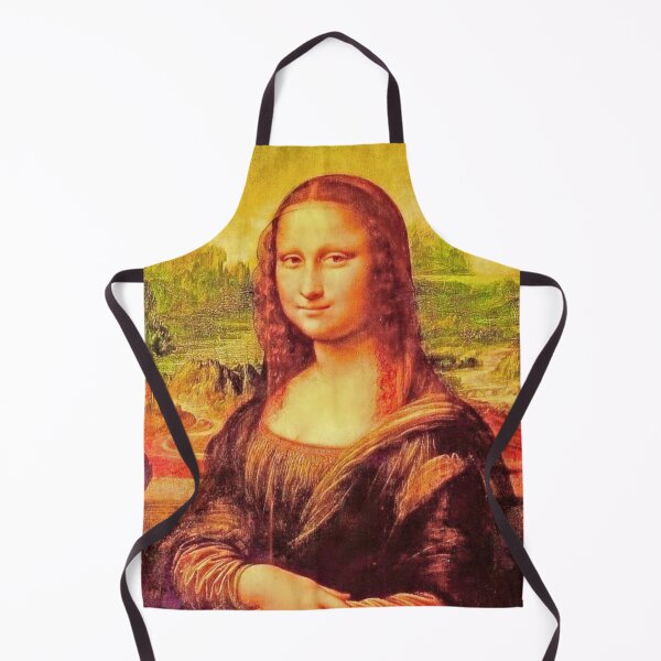 Artikelvorschau, Mona Lisa von Leonardo da Vinci, 1503 (digital verbessert von WatermarkNZ Press entworfen und verkauft von CristalleLisa.