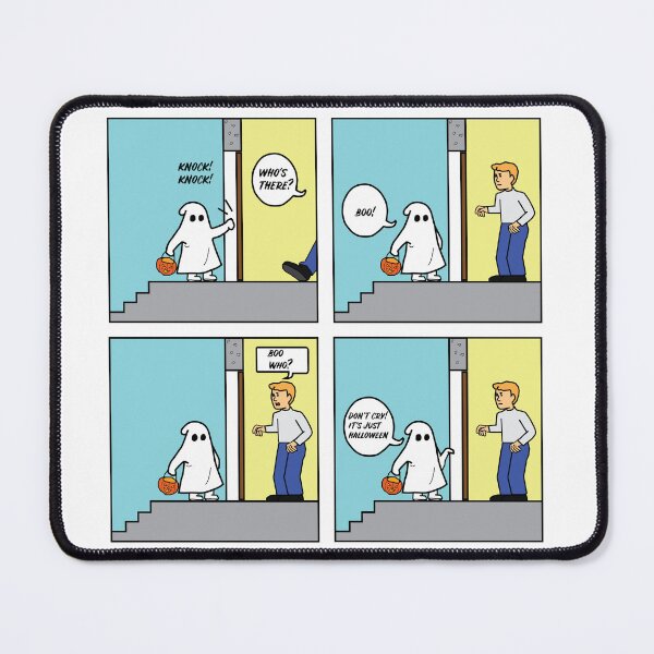 Item preview, Knock knock! Who's there! Boo! Boo who? designed and sold by anisebou.