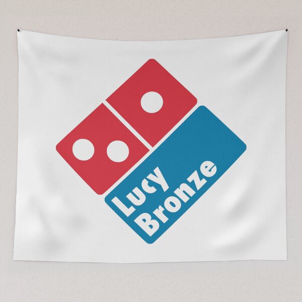 Item preview, Logotipo de Lucy Bronce Euro 2022 Pizza designed and sold by stestees.