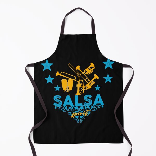 Item preview, salsa in trumpets, conga and spirit stars, designed and sold by carole legeron.