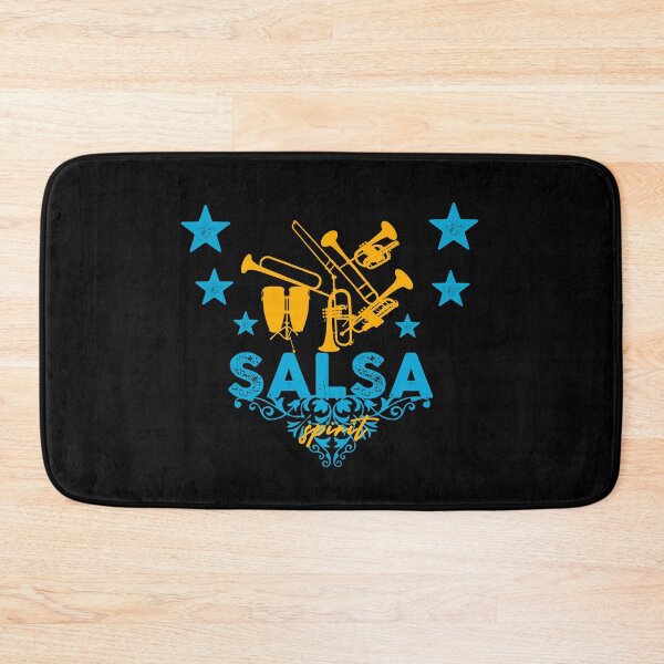 Item preview, salsa in trumpets, conga and spirit stars, designed and sold by carole legeron.
