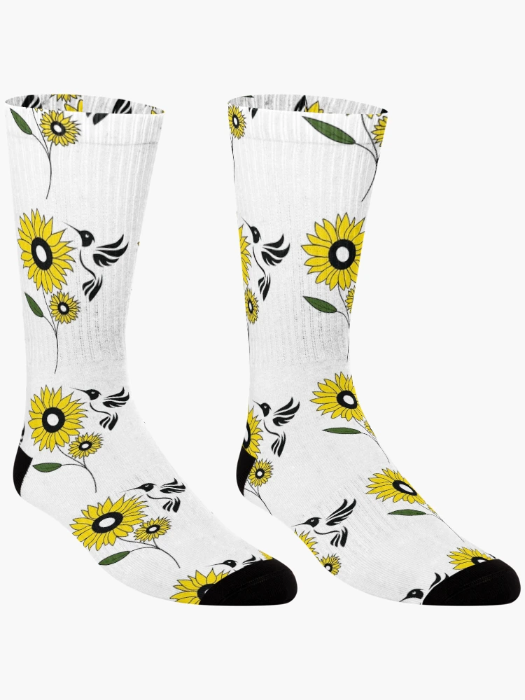 Thumbnail 3 of 5, Socks, Hummingbird designed and sold by Randa-2511.