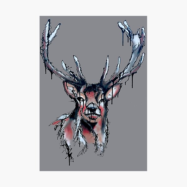Personalised main rouge-Scotland-Stag-Beautifully Embroidered Poison