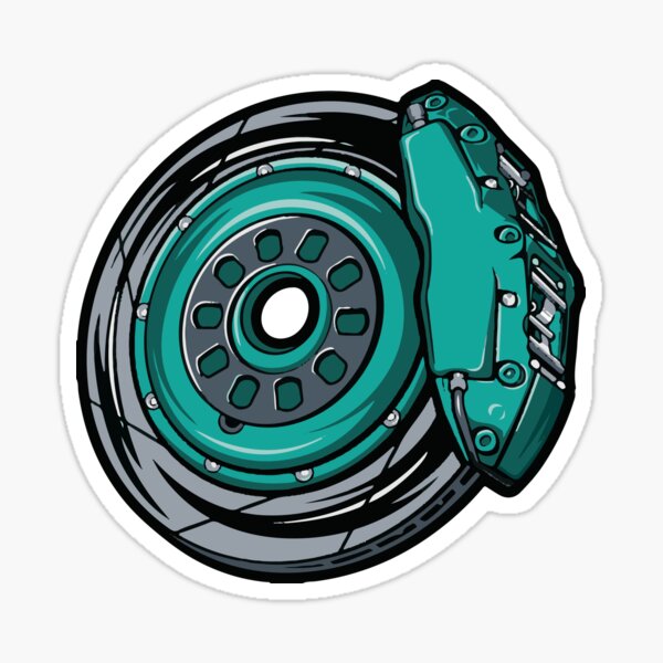 brembo Sticker Graphic for Car, Wall, Laptop, Cell, Truck, Sticker for  Window, Car, Truck : : Automotive