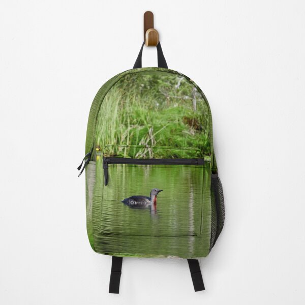 Item preview, Red-throated loon on bright green designed and sold by Jouko Lehto Photography.