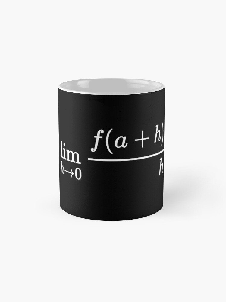 Mug XXL avec formules mathématiques