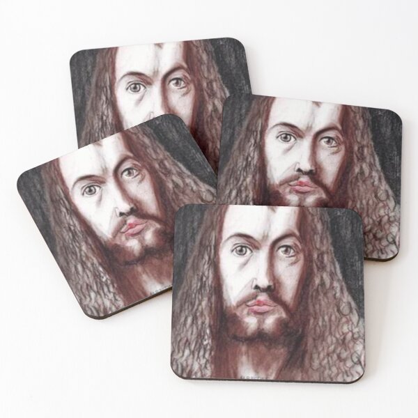 Item preview, Self portrait by albrecht durer famous poster  designed and sold by Golido.