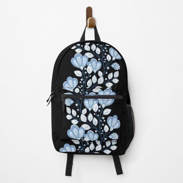 Item preview, Colored Striped Pattern with Vintage Floral Motifs designed and sold by lissantee.