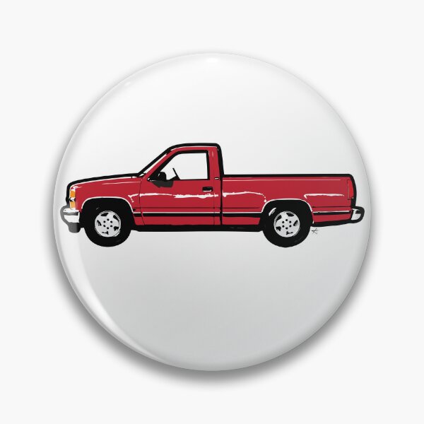 Item preview, Red 90s C Truck designed and sold by MandyCarsArts.