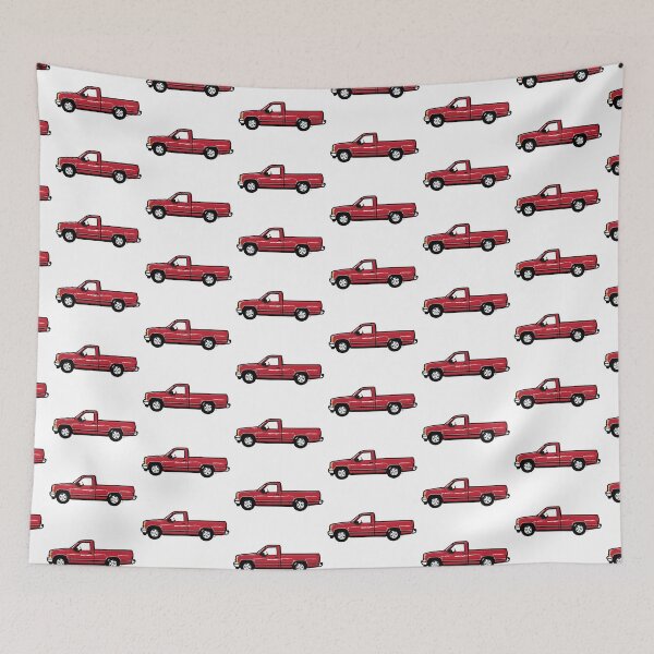 Item preview, Red 90s C Truck designed and sold by MandyCarsArts.