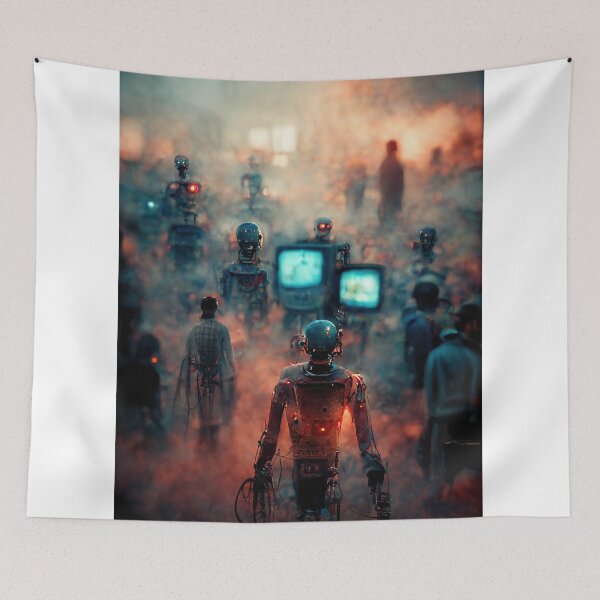 Item preview, Humans Merge With Machines #1 designed and sold by nwoimages.