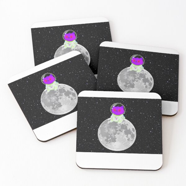 Item preview, cat on the moon designed and sold by Laragon11.