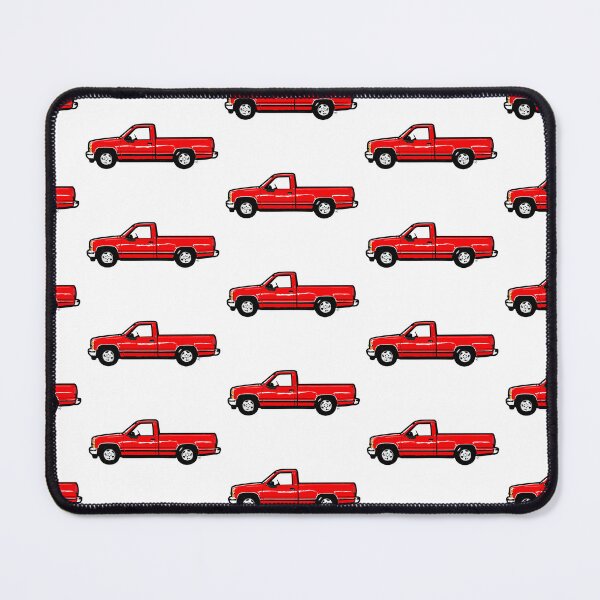 Item preview, Bright Red 90s C Truck designed and sold by MandyCarsArts.