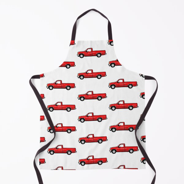 Item preview, Bright Red 90s C Truck designed and sold by MandyCarsArts.