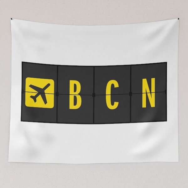 Item preview, BCN Barcelona Airport designed and sold by irony.