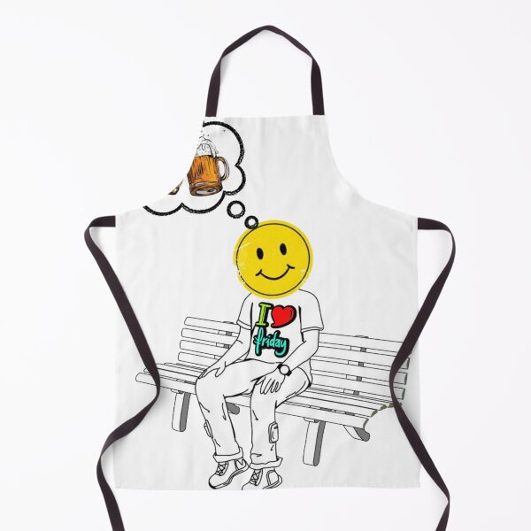 Item preview, I Love Friday Smiley designed and sold by BadKraut.