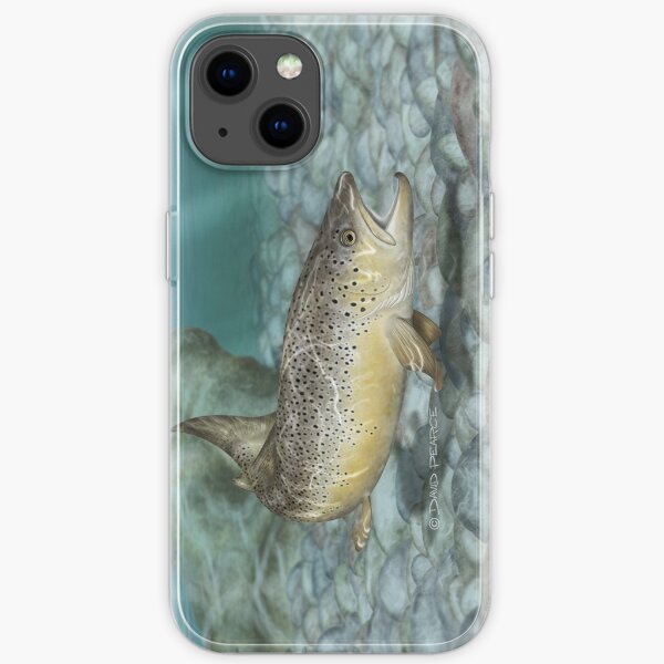 River Brown iPhone Soft Case