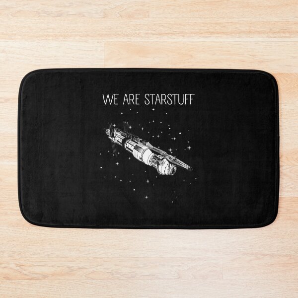 Item preview, We Are Starstuff II - Space Station - Black - Sci-Fi designed and sold by Fenay Designs.