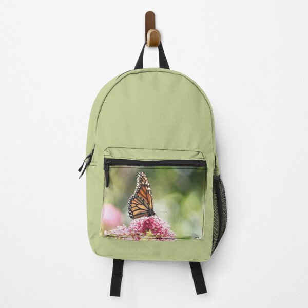 Item preview, Monarch Butterfly on a red valerian flower designed and sold by imaginethis.