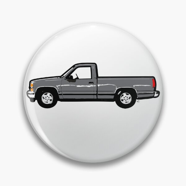 Item preview, Deep Grey 90s C Truck designed and sold by MandyCarsArts.