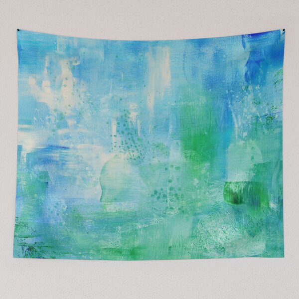 Item preview, Texture #7802 | blue sky textured abstract painting designed and sold by Marco Paludet.