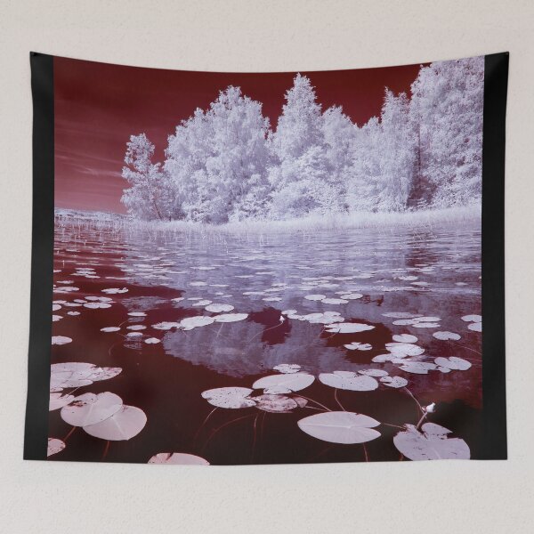 Item preview, Filling the lake fast. Deep red designed and sold by Jouko Lehto Photography.